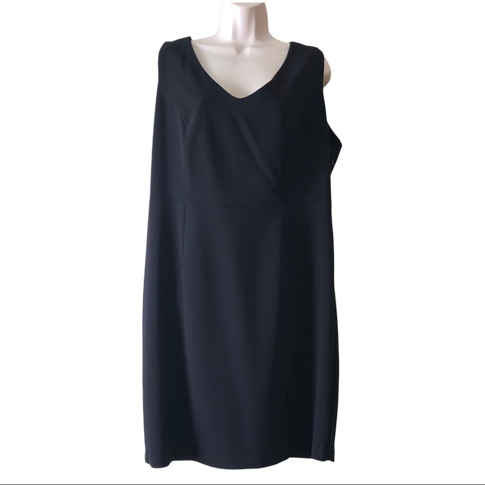 Forever 21 Black Formal Let Slit Tied Back Dress  2X